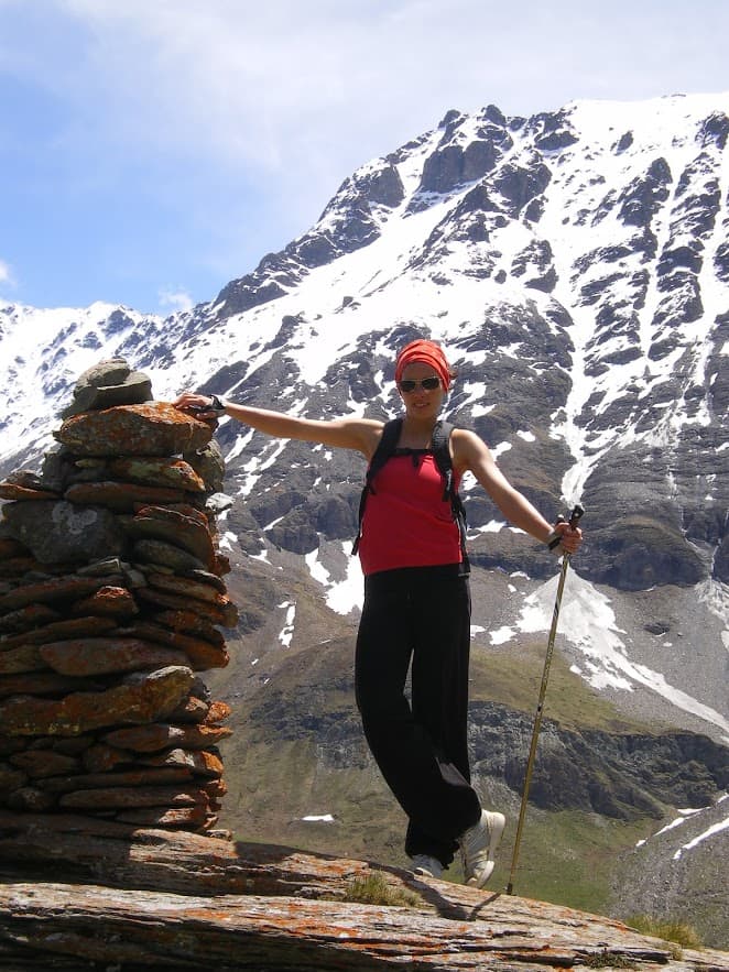 Marche nordique en montagne