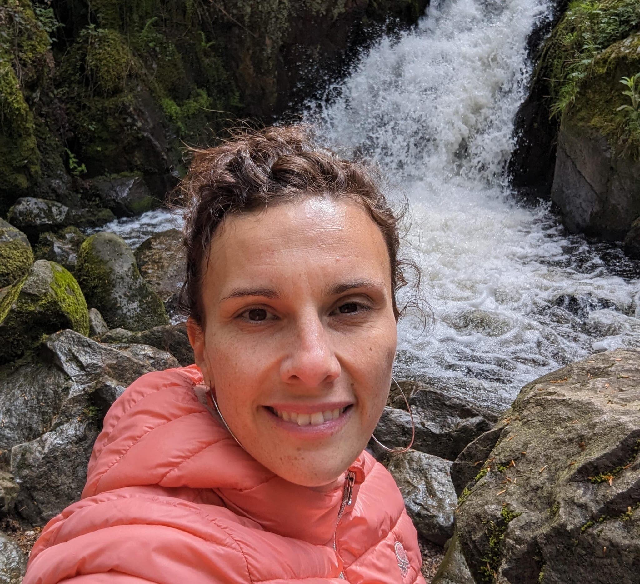 Séverine, monitrice de bébé nageur au Luxembourg