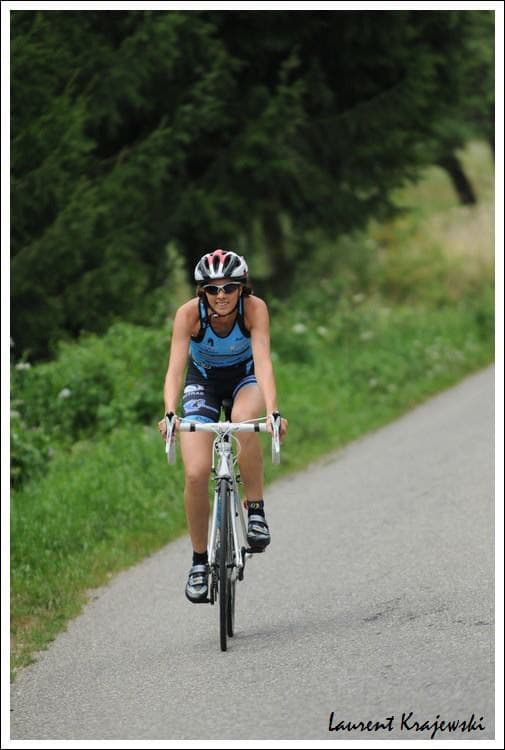 À vélo, entre triathlon et plaisir